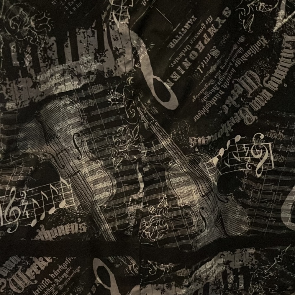 Hot Topic Music Note Dress - Picture 3 of 4
